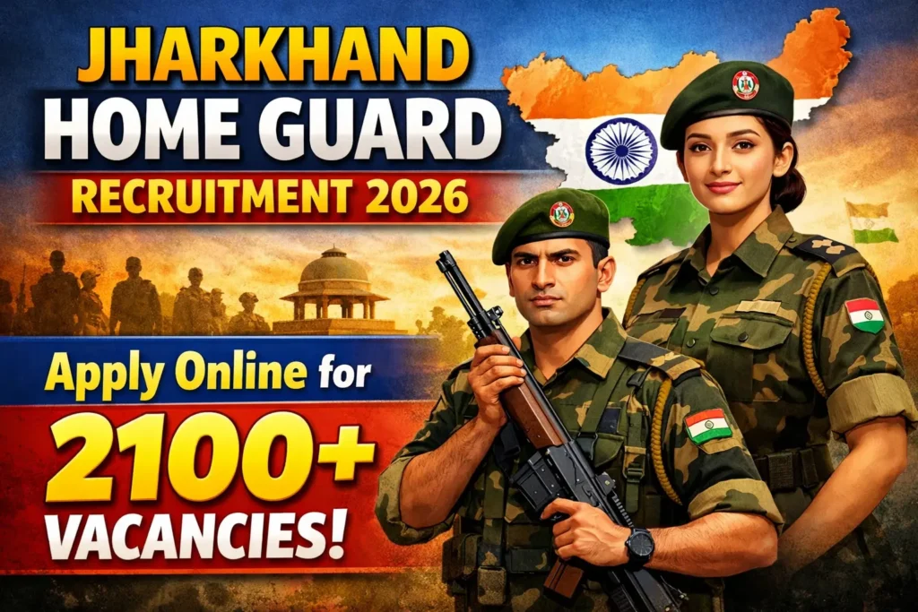 Jharkhand Home Guard Vacancy 2026