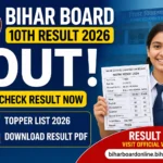 Bihar Board 10th Toppers List 2026